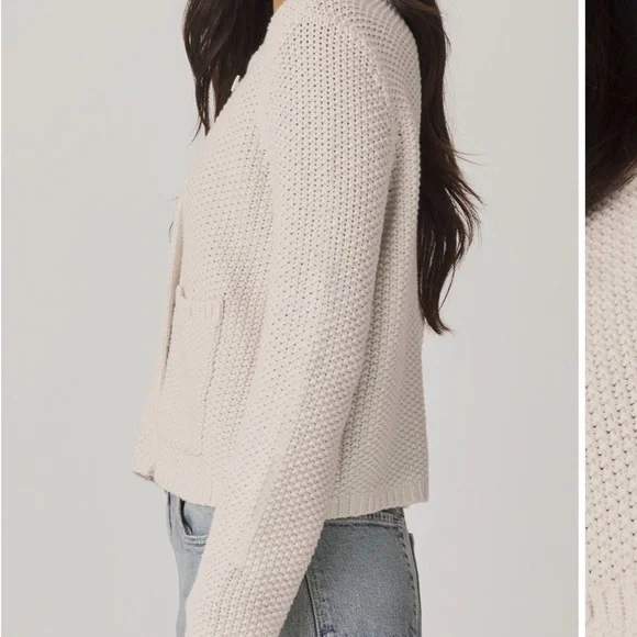 Splendid Angela chunky cotton blend cardigan - Picture 3 of 9